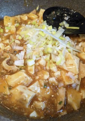 ひと手間で簡単　激ウマ　麻婆豆腐-レシピのメイン写真