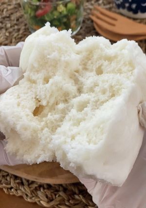 レンジで超即席♪【米粉パン】-レシピのメイン写真