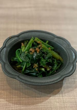 ほうれん草 の 醤油麹 わさび和え-レシピのメイン写真