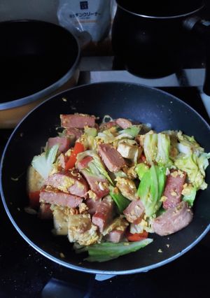 豆腐チャンプルー　スパム入り-レシピのメイン写真