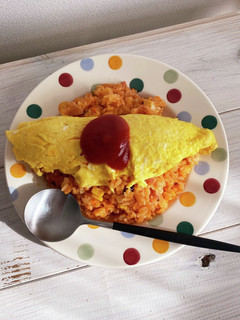 炊飯器で簡単"オムライス"-レシピのメイン写真
