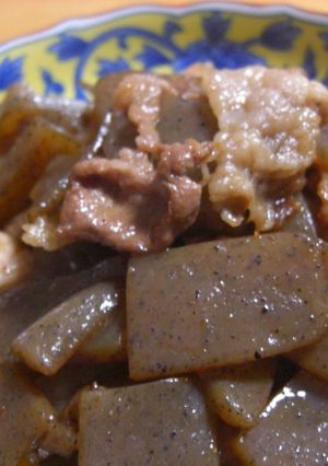 豚コマのピリカラ煮♪-レシピのメイン写真