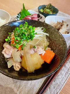 ほっこり♡うちの肉じゃが。-レシピのメイン写真