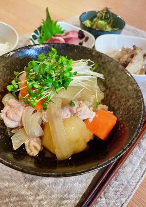 ほっこり♡うちの肉じゃが。-レシピのメイン写真