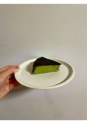 抹茶のバスクチーズケーキ-レシピのメイン写真