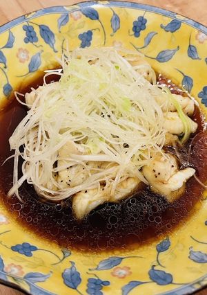 釣ってきたフグの中華風蒸し-レシピのメイン写真