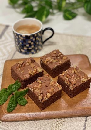 一味違う❤️コーヒー香る濃厚ブラウニー-レシピのメイン写真