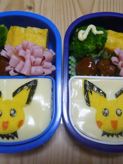 キャラ弁 簡単ピチュウ(ポケモン)-レシピのメイン写真