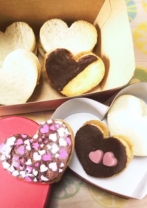 バレンタインサンドイッチチョコラスク弁当-レシピのメイン写真