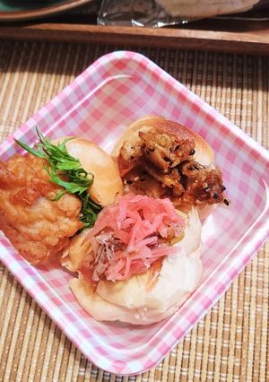 ズボラ〜な惣菜一口パン詰めるだけだよ！-レシピのメイン写真