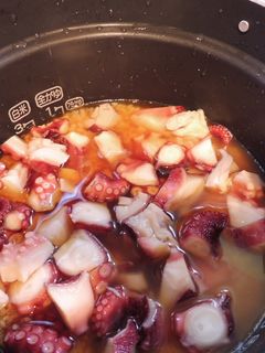 たこ飯炊き込みご飯-レシピのメイン写真