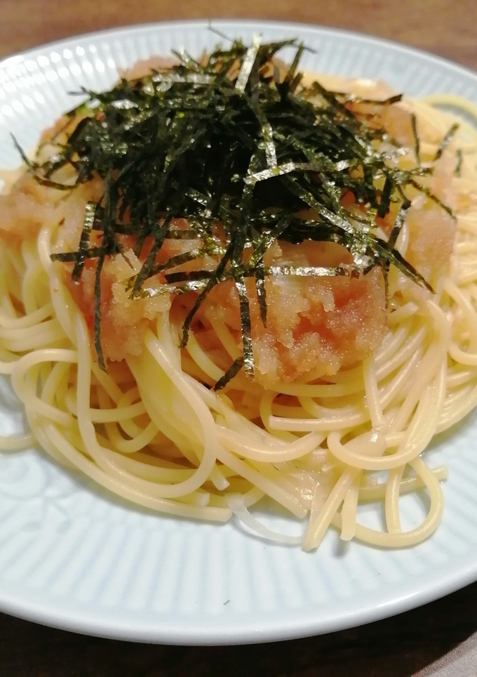 深谷ネギとタラコの和風パスタ-レシピのメイン写真