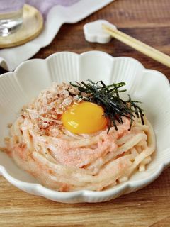 ☆簡単☆5分で完成!和風明太マヨうどん-レシピのメイン写真