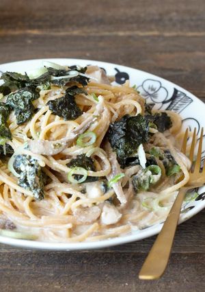 ZENBヌードル海苔クリーム和風パスタ-レシピのメイン写真