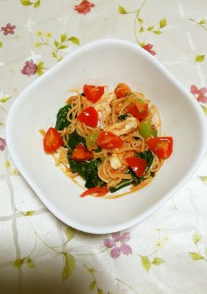 ZENBヌードル細麺ケチャマヨ和え-レシピのメイン写真
