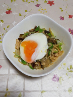 ZENBヌードル丸麺そぼろ葱味噌パスタ-レシピのメイン写真