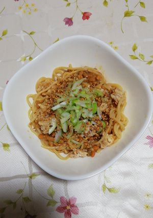 ZENBヌードル丸麺納豆そぼろ味噌和え-レシピのメイン写真