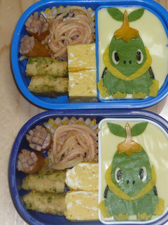 キャラ弁 ナエトル(ポケモン)-レシピのメイン写真