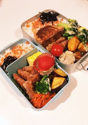 高1娘、社会人息子　弁当　23/2/1-レシピのメイン写真