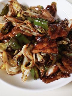 厚切り肉で作る回鍋肉~♡-レシピのメイン写真