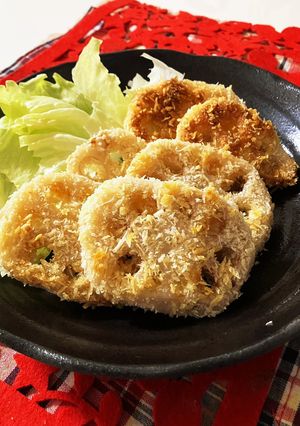 簡単コクうま・れんこんフライ-レシピのメイン写真