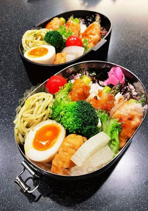 高校生弁当2023 2月1アスパラ肉巻き-レシピのメイン写真