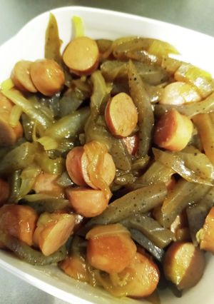 簡単に♪ウインナーとこんにゃく煮-レシピのメイン写真