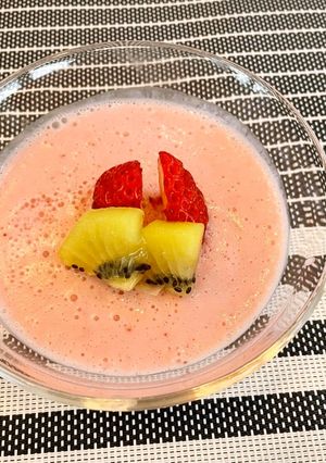 いちごのヨーグルトゼリー-レシピのメイン写真