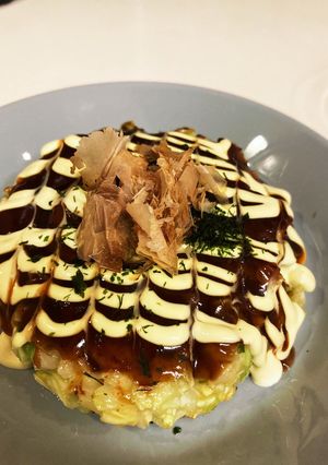 キャベツたっぷりお好み焼き♡-レシピのメイン写真