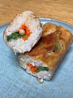 大豆を使った肉恵方巻-レシピのメイン写真
