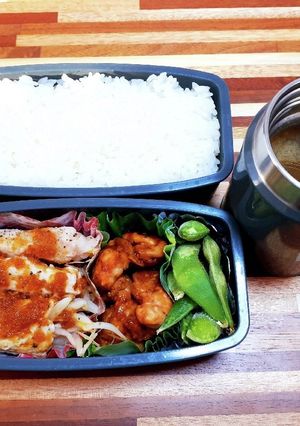 高校生男子お弁当23年2月1日-レシピのメイン写真