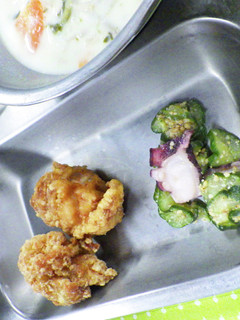 たこもみうり 河内長野市学校給食-レシピのメイン写真