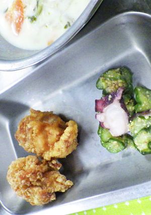 たこもみうり　河内長野市学校給食-レシピのメイン写真