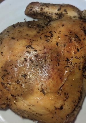 丸鶏の詰め物焼き-レシピのメイン写真