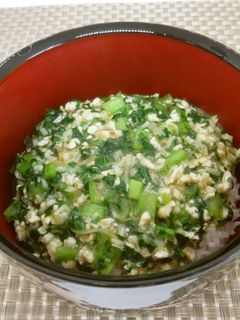 小松菜のあんかけ丼-レシピのメイン写真