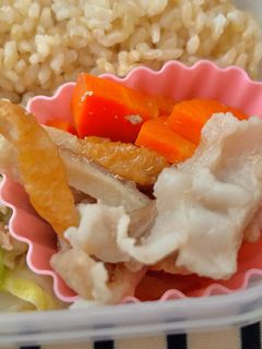 豚肉とにんじん、ちくわの甘辛煮-レシピのメイン写真