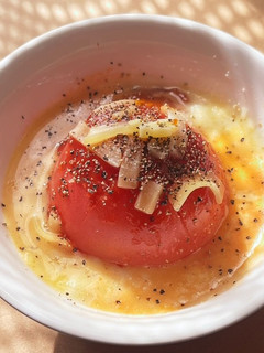 まるごとトマトのチーズスープ-レシピのメイン写真