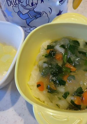 離乳食後期(たらと野菜のあんかけ)-レシピのメイン写真