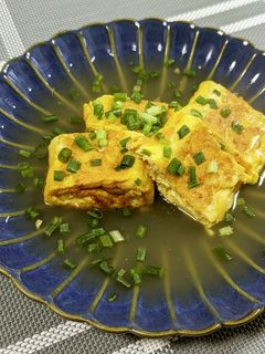 おでんの汁をリメイク!明石焼き風卵焼き-レシピのメイン写真