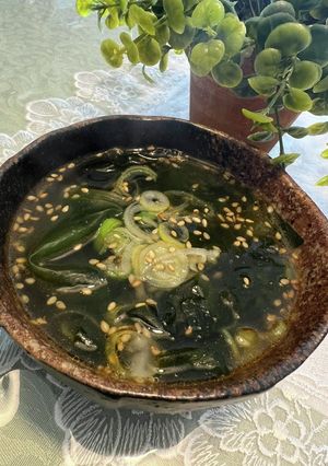 ワカメスープ-レシピのメイン写真