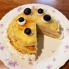 รูปของ ホットケーキミックスで簡単ミルフィーユ！