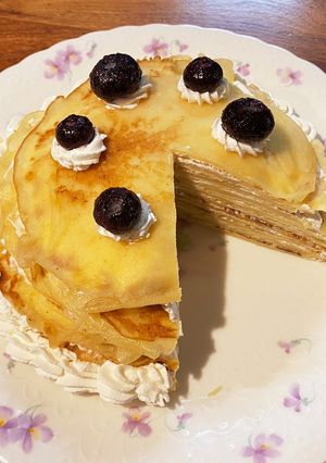 ホットケーキミックスで簡単ミルフィーユ！-レシピのメイン写真