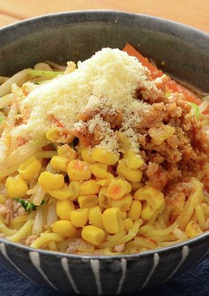 体にやさしい　パルメがけ味噌ラーメン-レシピのメイン写真