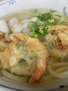 かんたんエビのかき揚げうどん-レシピのメイン写真