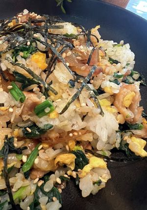 生姜焼きリメイク炒飯-レシピのメイン写真