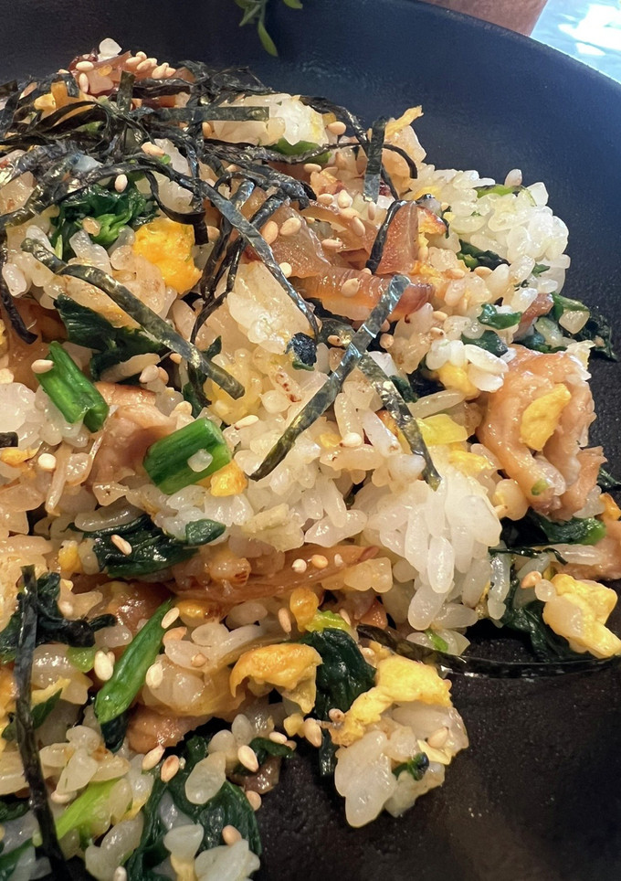 生姜焼きリメイク炒飯-レシピのメイン写真