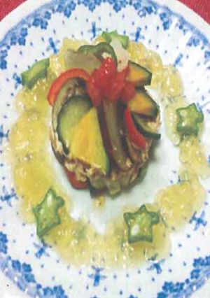 夏野菜のセルフィーユ-レシピのメイン写真
