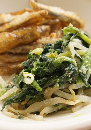 ほうれん草のごま和え☆給食メニュー-レシピのメイン写真