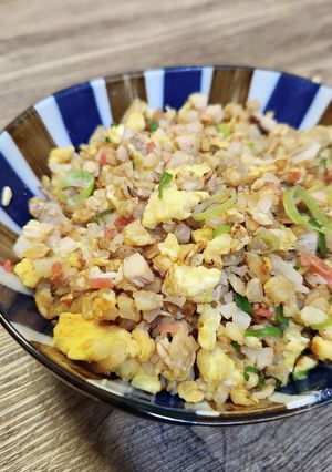 オートミールとカリフラワーライスの炒飯-レシピのメイン写真