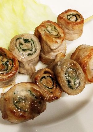 豚しそ巻き串-レシピのメイン写真